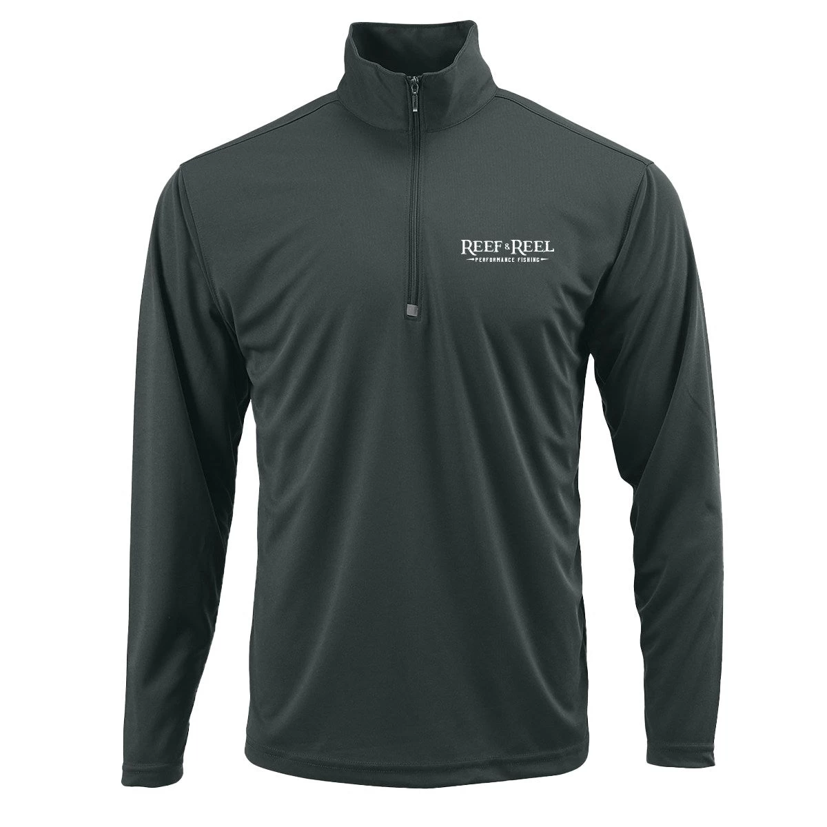 Reef & Reel Performance Fishing Men's 1/4 Zip Pullover 6 Reef & Reel Performance Fishing Men's 1/4 Zip Pullover - Image 4