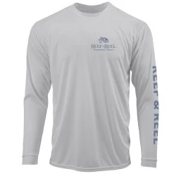 Reef & Reel Trevally Long Sleeve Performance Shirt -Professional Fishing Equipment Store AlumF LS Design File