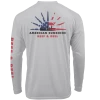 Reef & Reel American Sunshine Men's Long Sleeve Performance Shirt 1 Reef & Reel American Sunshine Men's Long Sleeve Performance Shirt -Professional Fishing Equipment Store AmSunshine Alum