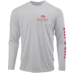 Reef & Reel American Sunshine Men's Long Sleeve Performance Shirt -Professional Fishing Equipment Store AmSunshine AlumFront