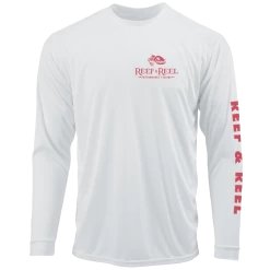 Reef & Reel American Sunshine Men's Long Sleeve Performance Shirt -Professional Fishing Equipment Store AmSunshine WhiteFront