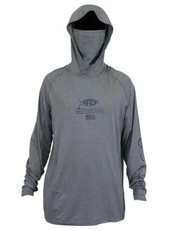 AFTCO Barracuda GeoCool Performance LS Shirt 7 AFTCO Barracuda GeoCool Performance LS Shirt -Professional Fishing Equipment Store BarracudaLS HeatherGrey 01d03903 7e03 4a33 82d3 d6ede61b1102