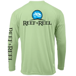 Reef & Reel Youth Classic Logo Performance Long Sleeve Shirt