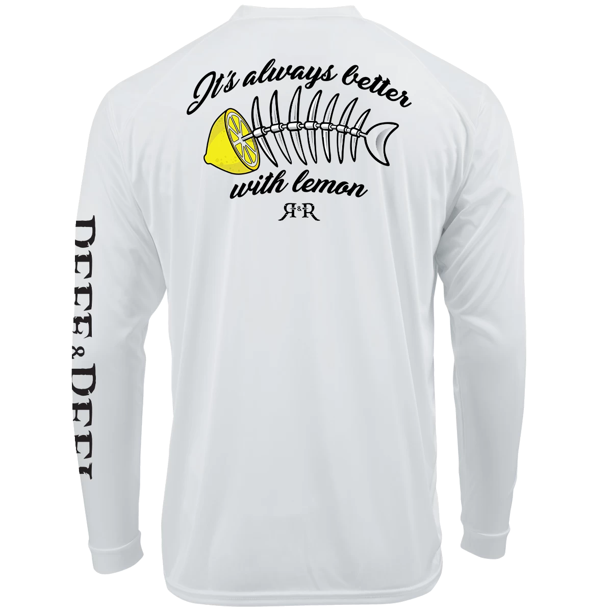 Reef & Reel Youth Performance Shirt Better With Lemon 4 Reef & Reel Youth Performance Shirt Better With Lemon - Image 2