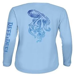 Reef & Reel Women's Dive Deep Performance LS Shirt -Professional Fishing Equipment Store BlueMistBack 09cbf960 992e 4213 a6a5 72b2e59990d8