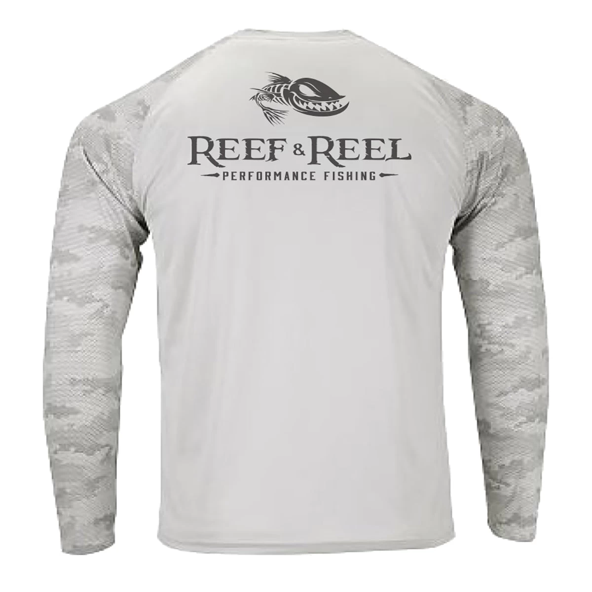 Reef & Reel Floating Fish Camo Sleeve Pro Series Performance Shirt 3 Reef & Reel Floating Fish Camo Sleeve Pro Series Performance Shirt