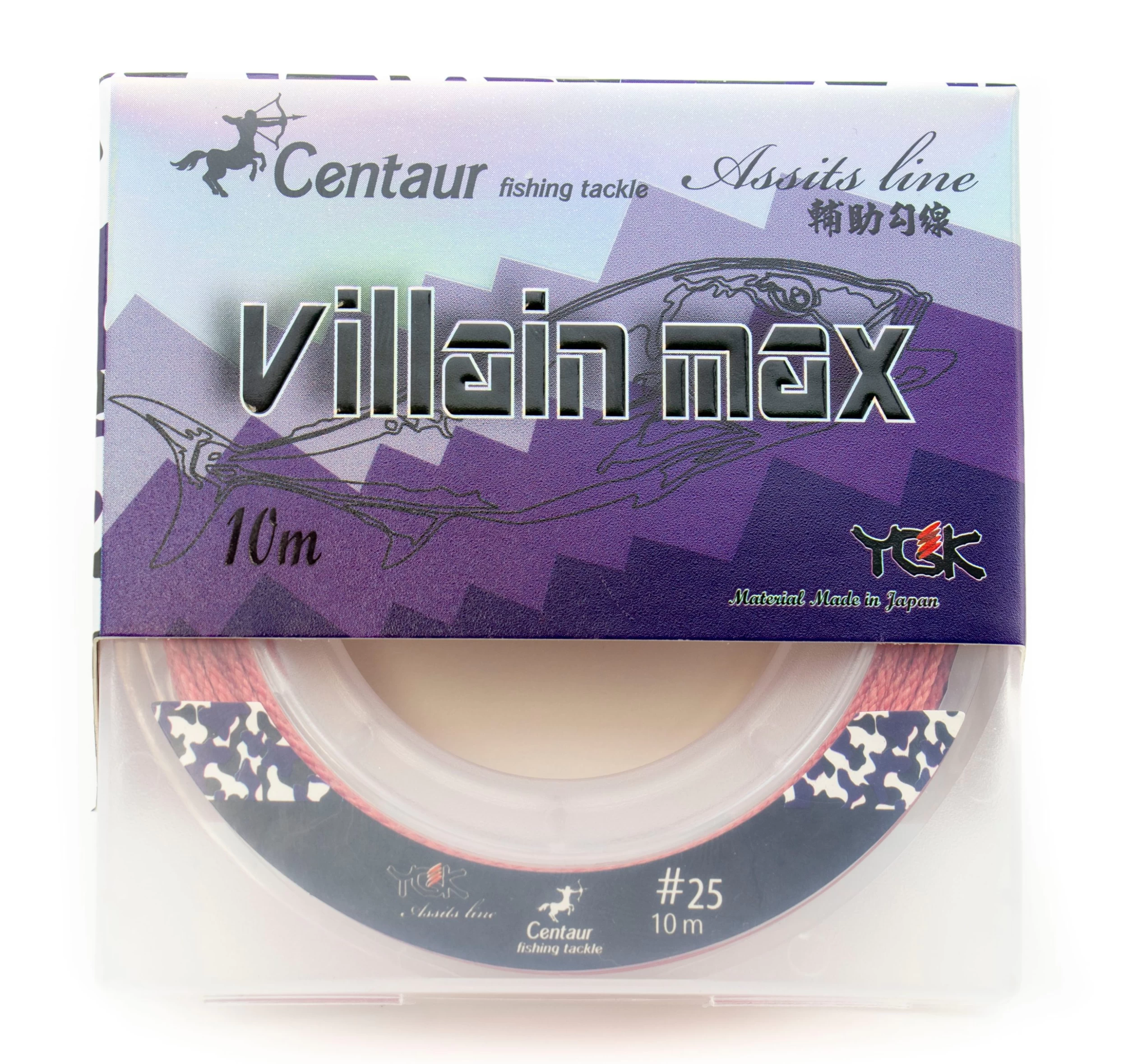 Centaur Villain Max Assist Hook Line - 10m Spools 3 Centaur Villain Max Assist Hook Line - 10m Spools