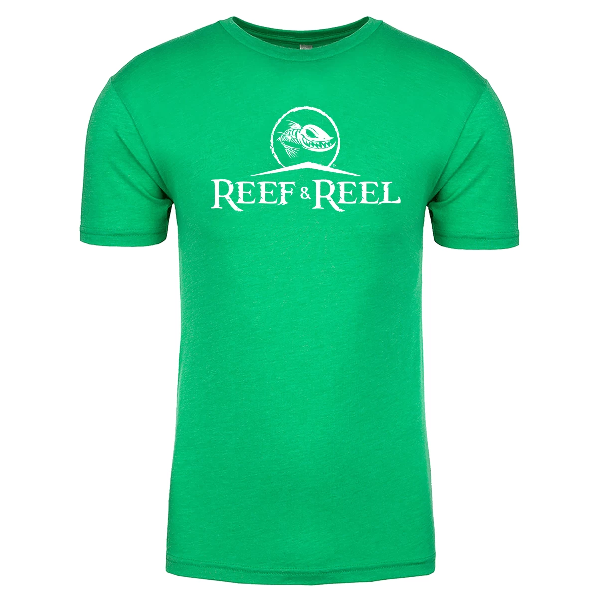 Reef & Reel Classic Logo Men's Tri-Blend Short Sleeve T-Shirt 3 Reef & Reel Classic Logo Men's Tri-Blend Short Sleeve T-Shirt