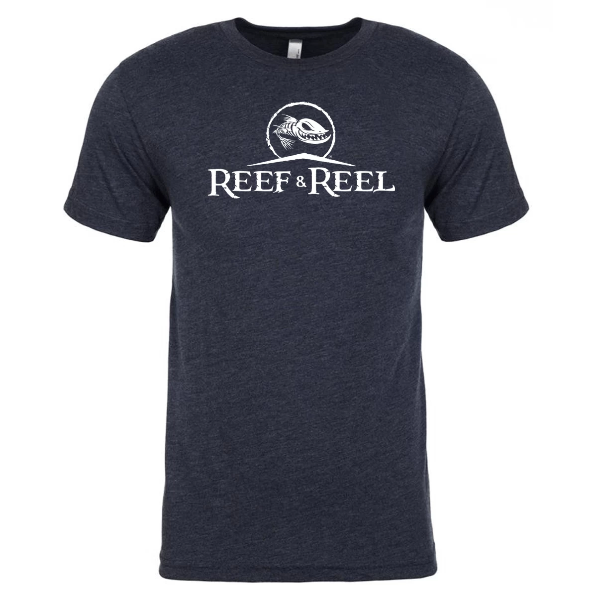 Reef & Reel Classic Logo Men's Tri-Blend Short Sleeve T-Shirt 7 Reef & Reel Classic Logo Men's Tri-Blend Short Sleeve T-Shirt - Image 5