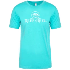 Reef & Reel Classic Logo Men's Tri-Blend Short Sleeve T-Shirt 12 Reef & Reel Classic Logo Men's Tri-Blend Short Sleeve T-Shirt -Professional Fishing Equipment Store Classic Logo Tahini