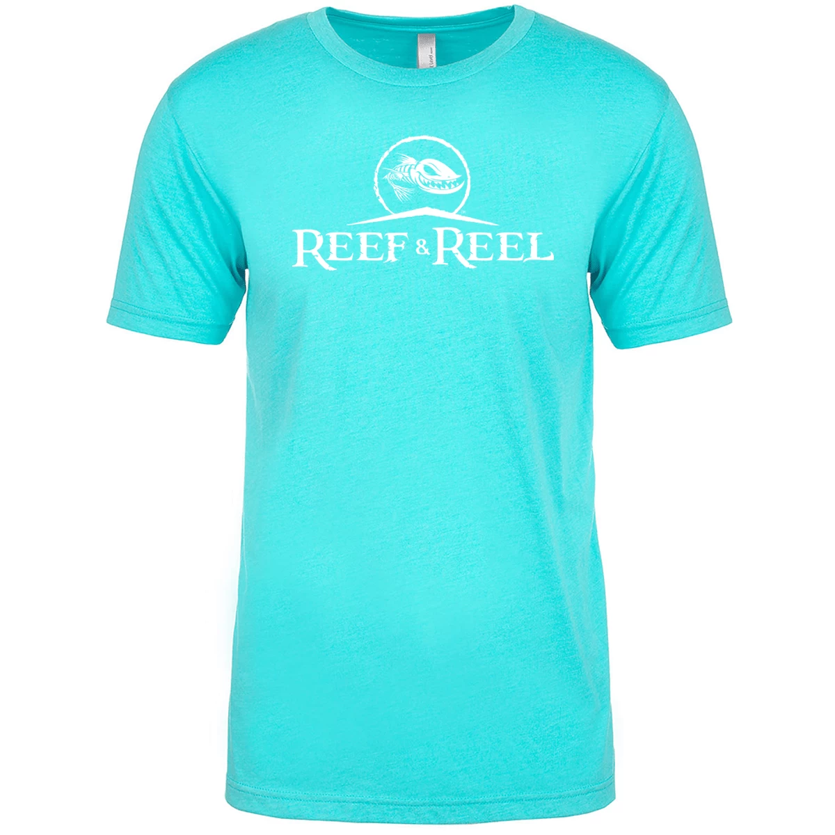Reef & Reel Classic Logo Men's Tri-Blend Short Sleeve T-Shirt 5 Reef & Reel Classic Logo Men's Tri-Blend Short Sleeve T-Shirt - Image 3