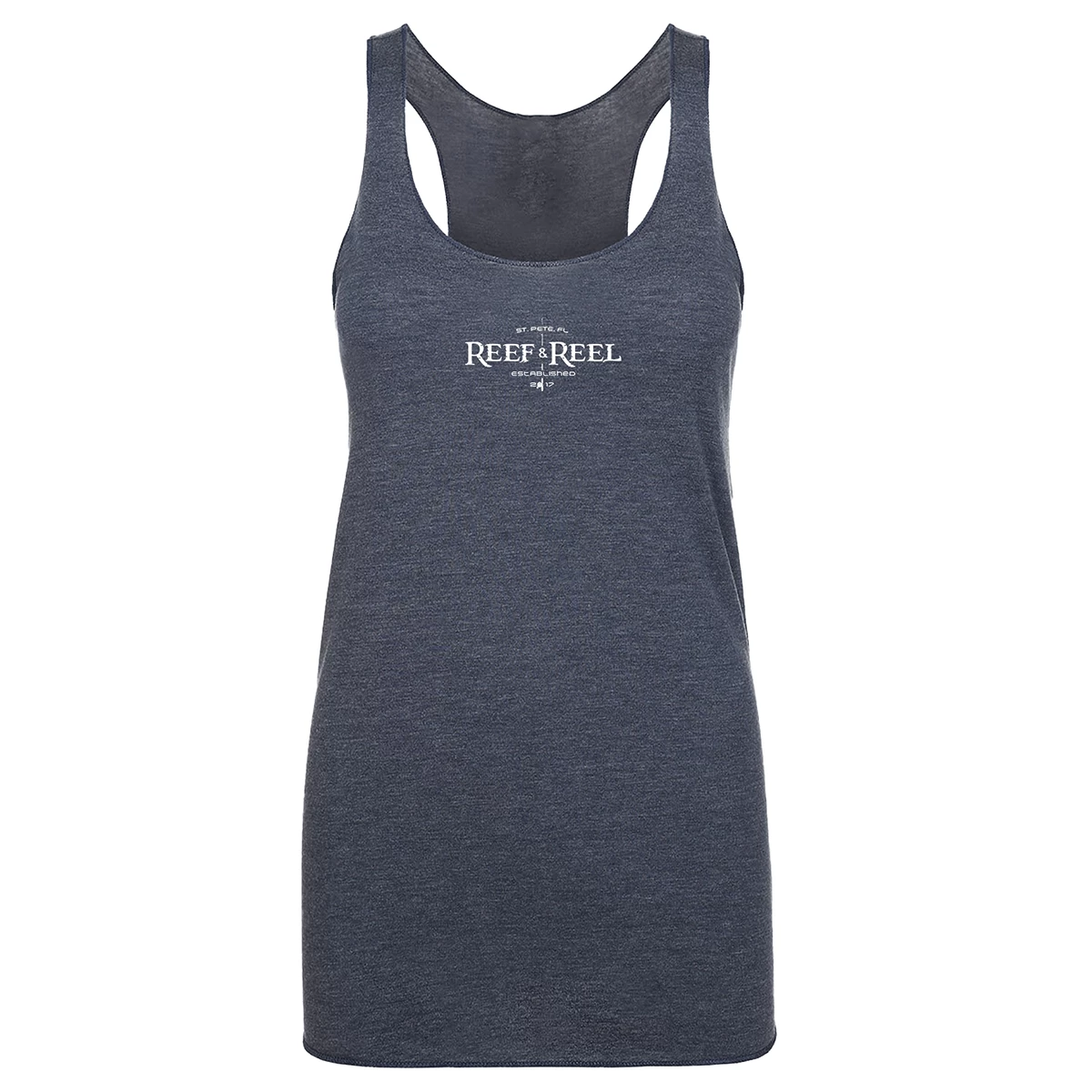Reef & Reel Women's Established Tri Blend Tank Top 3 Reef & Reel Women's Established Tri Blend Tank Top