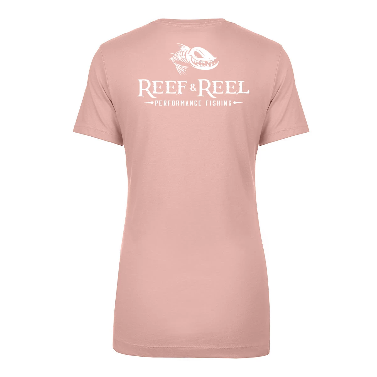 Reef & Reel Women's Fish On Back Tri Blend T-shirt 7 Reef & Reel Women's Fish On Back Tri Blend T-shirt - Image 5