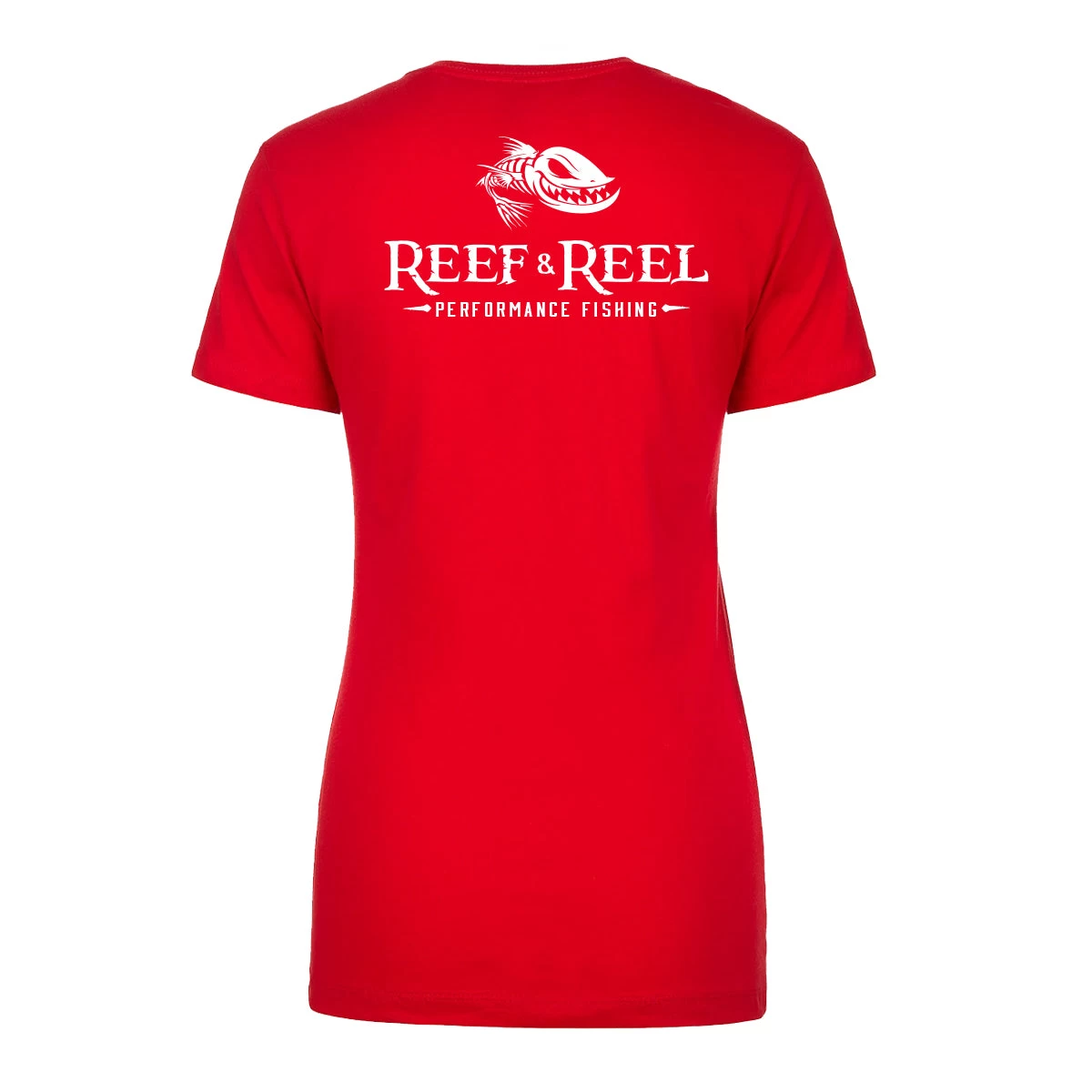 Reef & Reel Women's Fish On Back Tri Blend T-shirt 10 Reef & Reel Women's Fish On Back Tri Blend T-shirt - Image 8