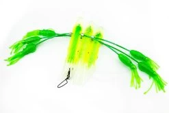 White Water Custom "That Flippy Floppy Thing" Teaser Chains -Professional Fishing Equipment Store FlippyFloppyLimeGreen