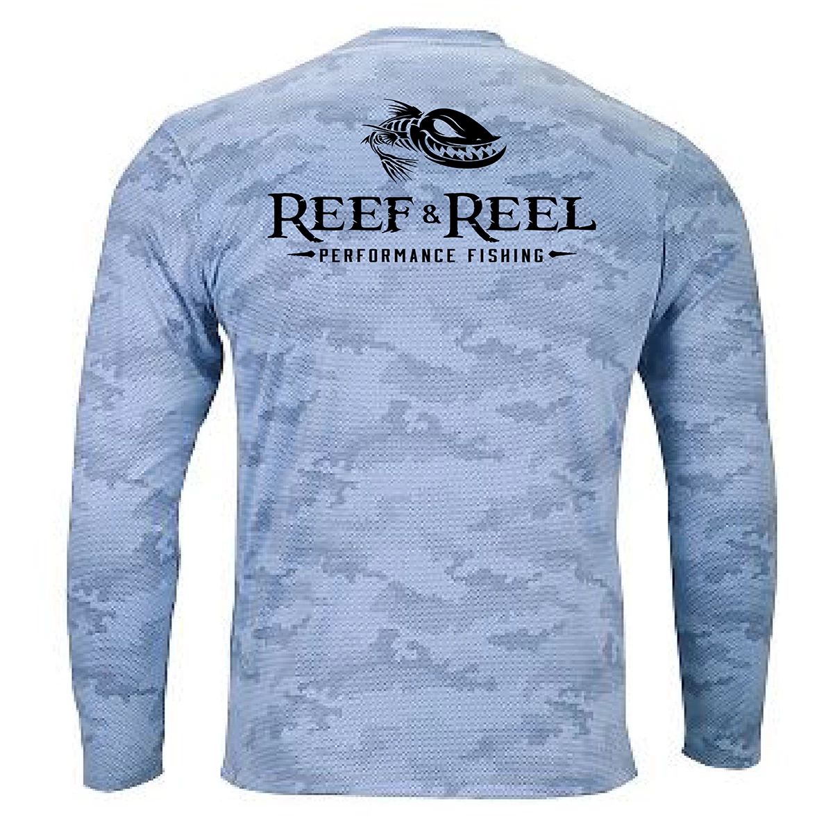 Reef & Reel Floating Fish Full Camo Pro Performance Shirt 8 Reef & Reel Floating Fish Full Camo Pro Performance Shirt - Image 6