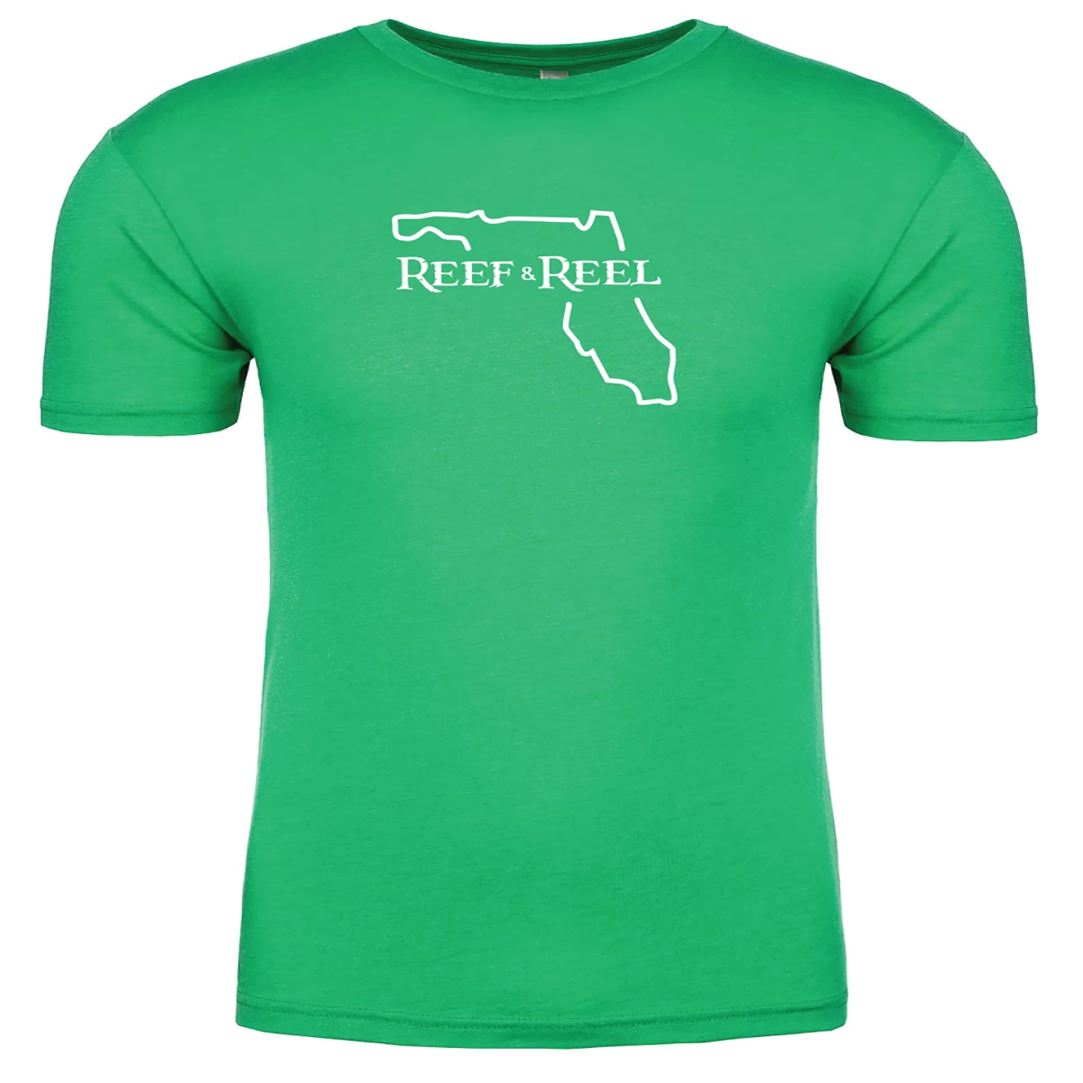 Reef & Reel Florida Outline Tri-Blend Men's Short Sleeve T-Shirt 6 Reef & Reel Florida Outline Tri-Blend Men's Short Sleeve T-Shirt - Image 4