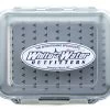 White Water Silicone Insert Double-Sided Waterproof Fly Boxes -Professional Fishing Equipment Store FlyBoxSilicon16Front