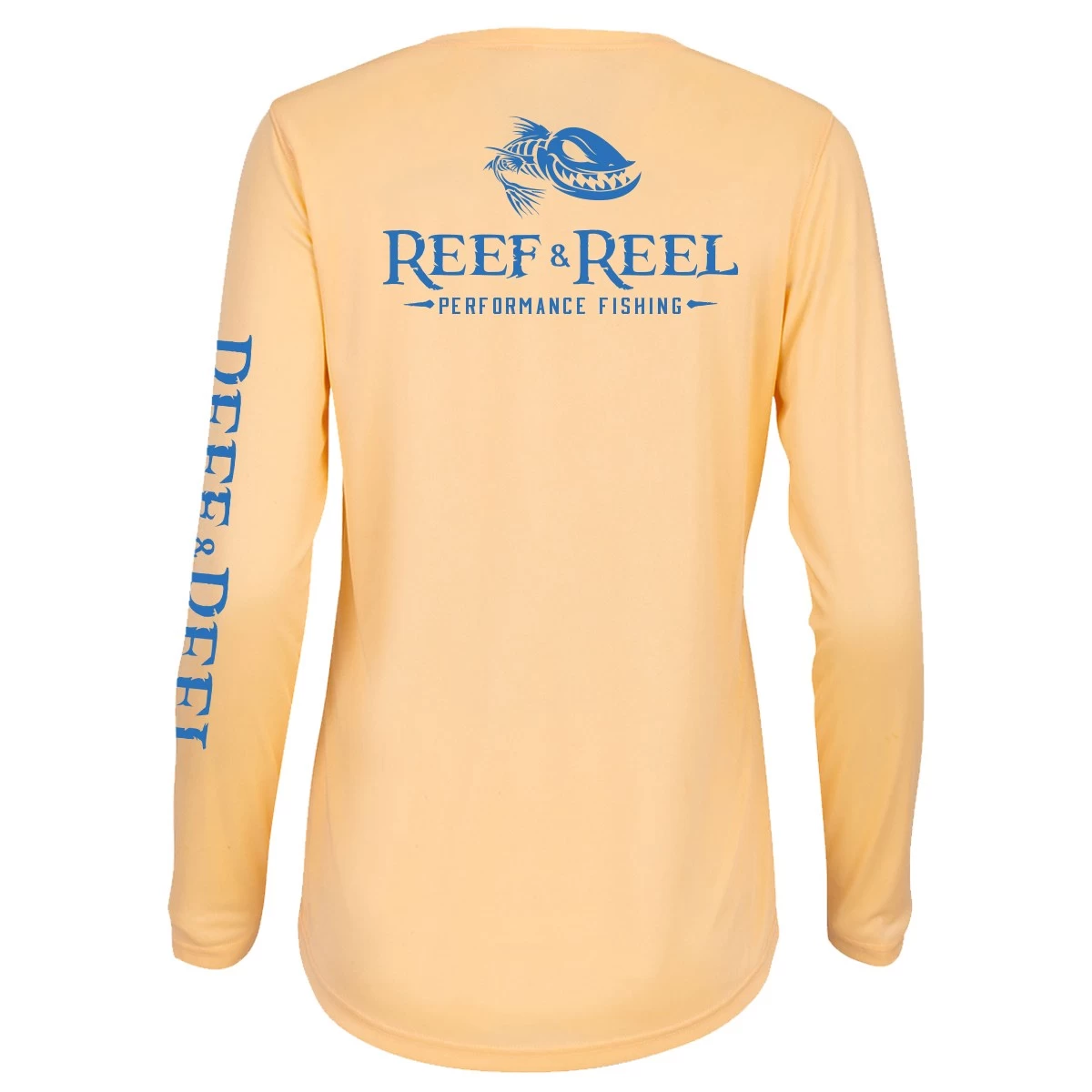 Reef & Reel Women's Floating Fish Back Womens Performance LS Shirt 7 Reef & Reel Women's Floating Fish Back Womens Performance LS Shirt - Image 5
