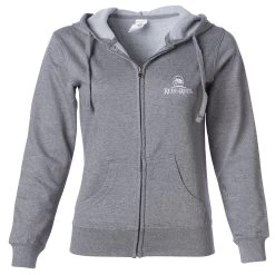 Reef & Reel Performance Fishing Women's Zipped Fleece -Professional Fishing Equipment Store GunmetalFront 648c1c40 a579 4176 81b7 cf887a3d1b6a