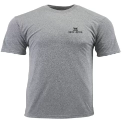 Reef & Reel Classic Logo On Pocket Men's Tri-Blend Short Sleeve T-Shirt 8 Reef & Reel Classic Logo On Pocket Men's Tri-Blend Short Sleeve T-Shirt -Professional Fishing Equipment Store HeatherGray