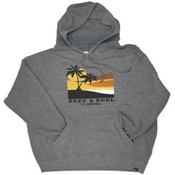 Reef & Reel Vintage Palms Hoodie -Professional Fishing Equipment Store HeatherGrey eb5bdbf9 d74a 49f7 b2cc d9a6e69a708a