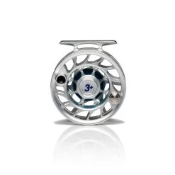 Hatch ICONIC Fly Reels -Professional Fishing Equipment Store Iconic3PlusReel ClearBlue LargeArbor Back