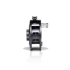 Hatch ICONIC Fly Reels -Professional Fishing Equipment Store Iconic3PlusReel GreyBlack LargeArbor Side