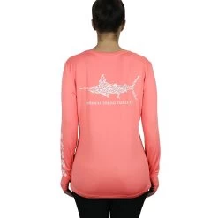 Aftco Women's Jigfish LS Performance Shirt