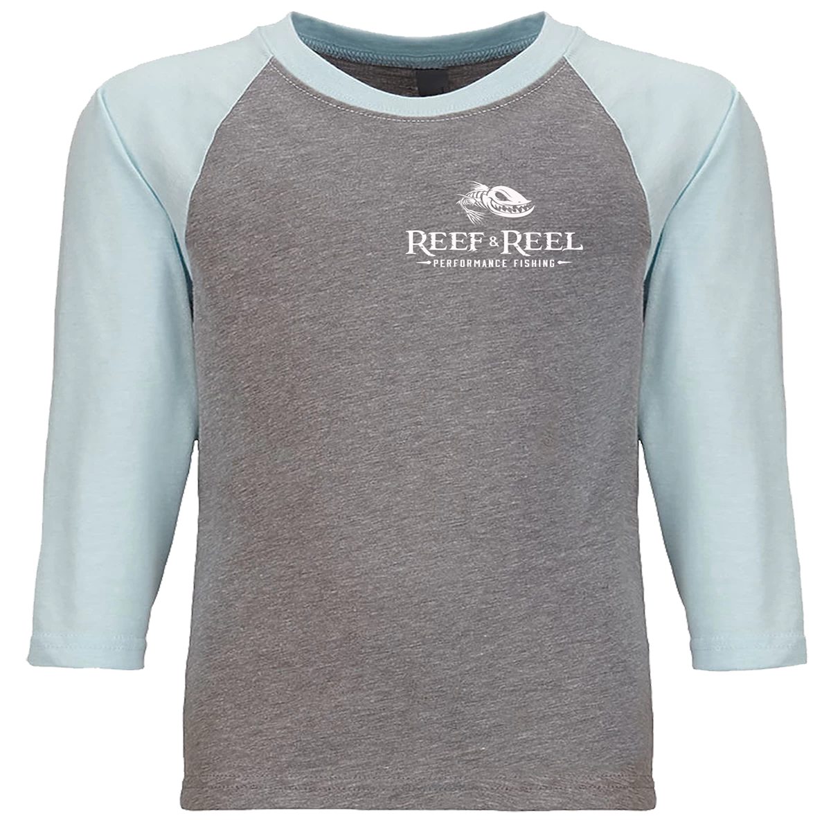 Reef & Reel Performance Fishing Youth 3/4 Raglan Shirt 4 Reef & Reel Performance Fishing Youth 3/4 Raglan Shirt - Image 2
