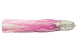 Koya Flashabou Bullet Head Trolling Lures -Professional Fishing Equipment Store KoyaFlasherWhite Pink