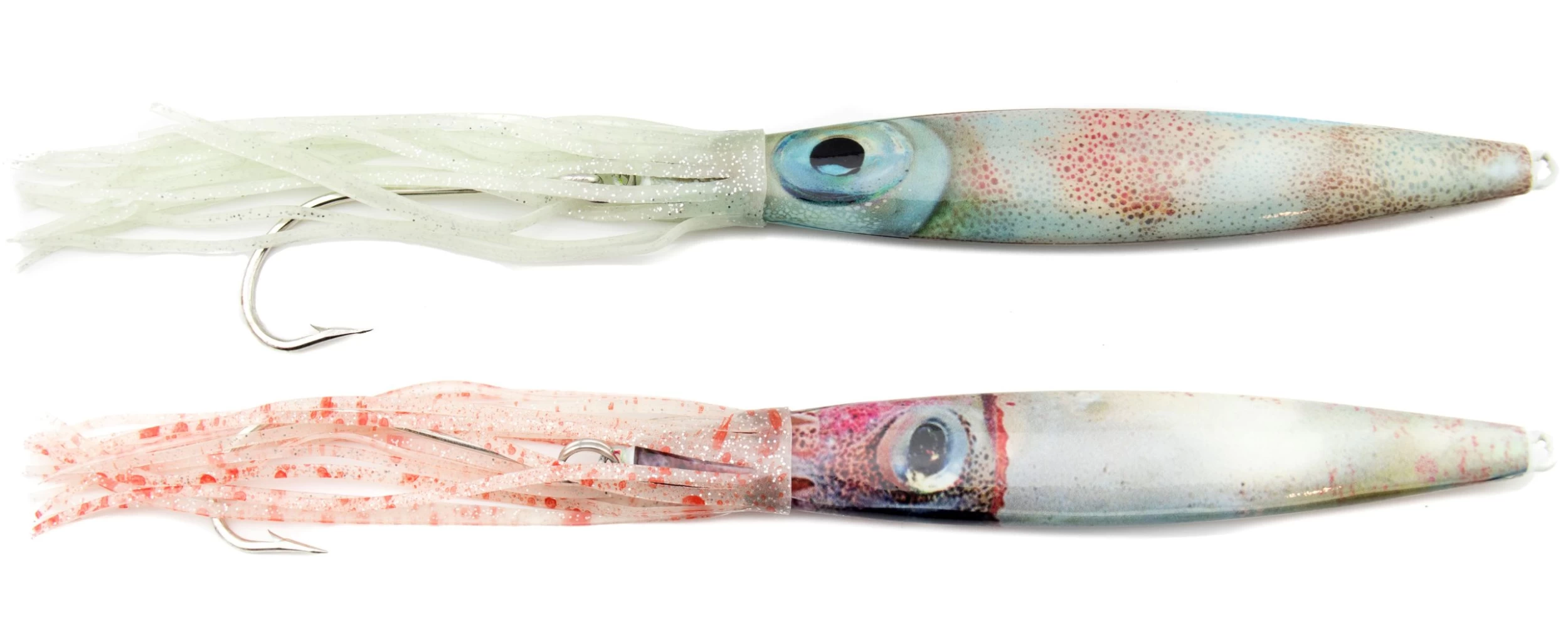 Ling Cod Living Squid Glow Jigs 3 Ling Cod Living Squid Glow Jigs