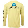 Reef & Reel OG Logo Performance Long Sleeve Shirt -Professional Fishing Equipment Store Logo Yellow 5661ac86 ef86 485e 8dff f7b51b7ee61a