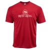 Reef & Reel Youth Classic Logo SS Performance Shirt -Professional Fishing Equipment Store LogoSS Red
