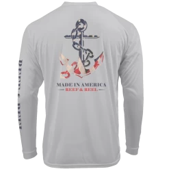 Reef & Reel American Made Men's Long Sleeve Performance Shirt