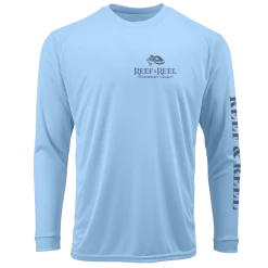 Reef & Reel American Made Men's Long Sleeve ECO Series Performance Shirt -Professional Fishing Equipment Store Made Blu LS FRNT Performance 71cc0bf4 2ab8 4a91 9410 d64eaa9c5944