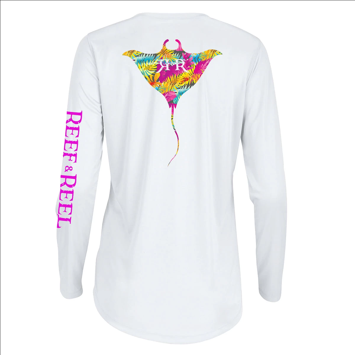 Reef & Reel Women's Manta Ray Performance LS Shirt 8 Reef & Reel Women's Manta Ray Performance LS Shirt - Image 6