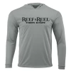 Reef & Reel Coordinates Men's Performance Hoodie -Professional Fishing Equipment Store MedGrey