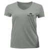 Reef & Reel Women's Fish On Pocket SS V-Neck Performance Shirt