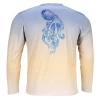 Reef & Reel Dive Deep Pro Series LS Performance Shirt 1 Reef & Reel Dive Deep Pro Series LS Performance Shirt -Professional Fishing Equipment Store Men sGradientDiveDeepLongSleeveBiminiPeachBack