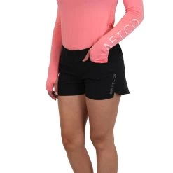 AFTCO Women's Microbyte Shorts -Professional Fishing Equipment Store Microbyte Black
