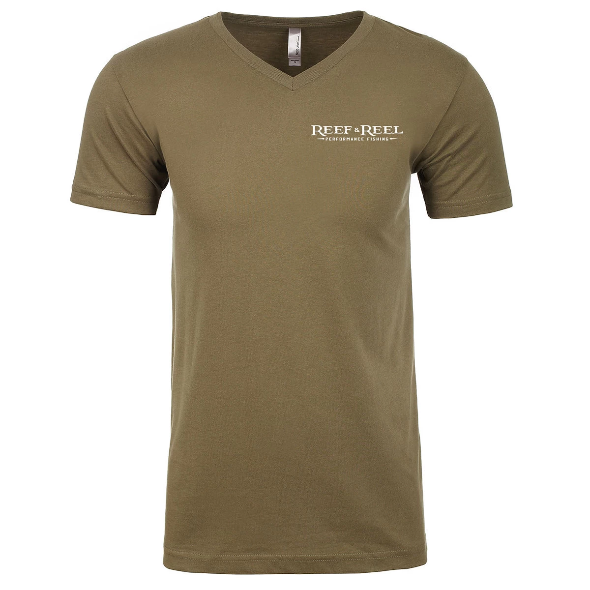 Reef & Reel Performance Fishing On Pocket Tri-Blend V-Neck T-Shirt 3 Reef & Reel Performance Fishing On Pocket Tri-Blend V-Neck T-Shirt
