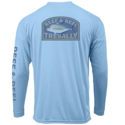 Reef & Reel Trevally Long Sleeve Performance Shirt -Professional Fishing Equipment Store MistBack LS Design File