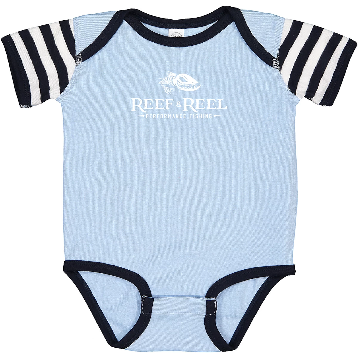 Reef & Reel Performance Fishing Infant Basic Onesie 3 Reef & Reel Performance Fishing Infant Basic Onesie