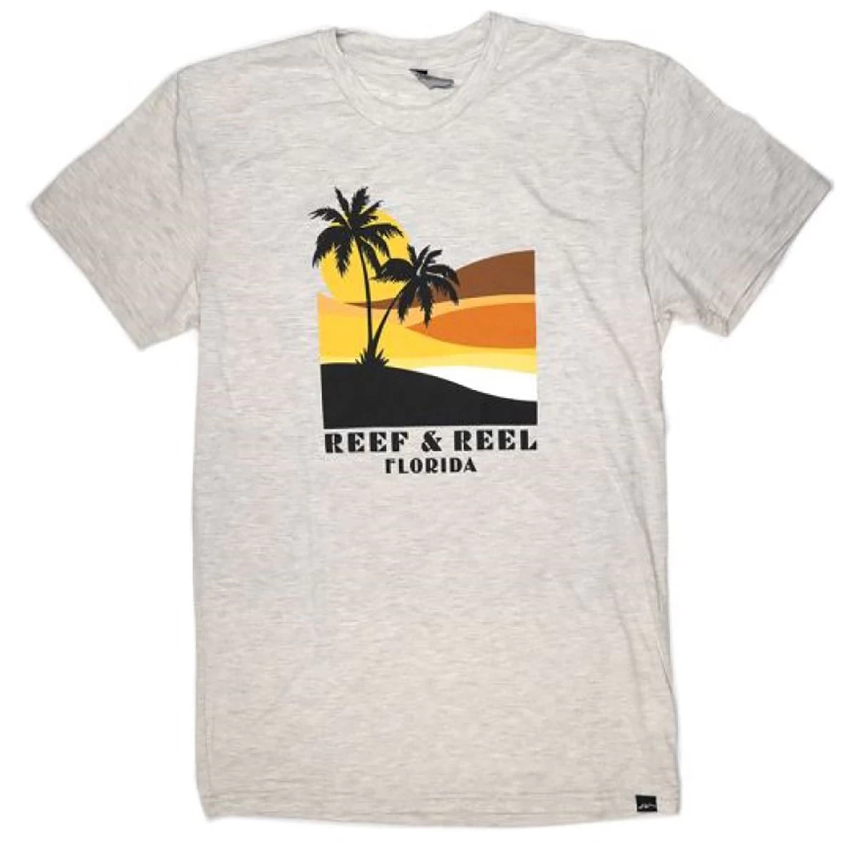Reef & Reel Vintage Palms Tri Blend T-shirt 4 Reef & Reel Vintage Palms Tri Blend T-shirt - Image 2