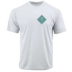 Reef & Reel Palm Tree Men's Short Sleeve Performance Shirt