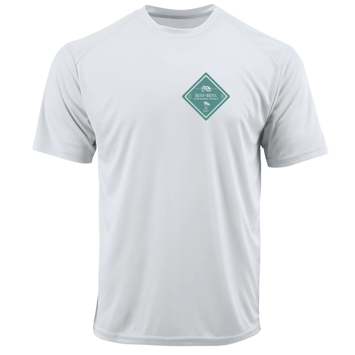 Reef & Reel Palm Tree Men's Short Sleeve Performance Shirt 3 Reef & Reel Palm Tree Men's Short Sleeve Performance Shirt