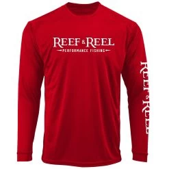 Reef & Reel Performance Fishing Long Sleeve Shirt 24 Reef & Reel Performance Fishing Long Sleeve Shirt -Professional Fishing Equipment Store Performance 20Fishing 20 20Red