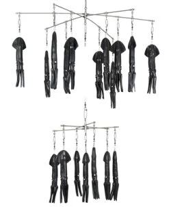 Squid Nation 9 Inch Compact Squid Dredges -Professional Fishing Equipment Store SBD 9ICN 5T