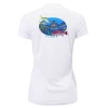 Reef & Reel Vitale Bros. Women's Sea Turtle SS Performance Shirt 1 Reef & Reel Vitale Bros. Women's Sea Turtle SS Performance Shirt -Professional Fishing Equipment Store SeaTurtle SSWomens White